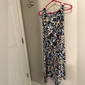 Motherhood maternity dress, multi-colored